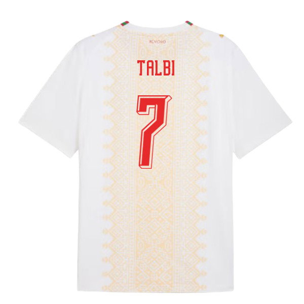 2026-2027 Morocco Away Shirt (Talbi 7)-SoccerKits Hub | Buy Soccer Jerseys Online